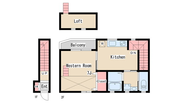 サンウィング妙法寺の物件間取画像